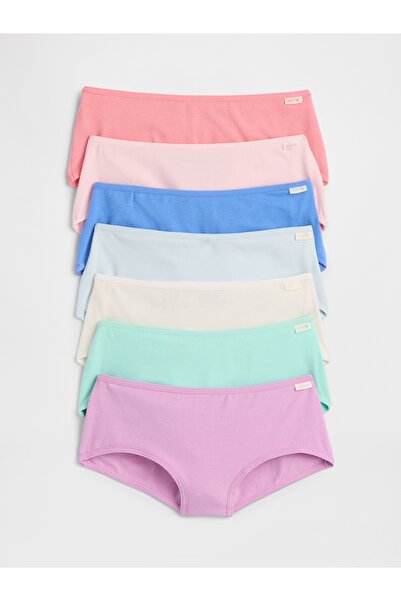 GAP Kız Çocuk Pembe Hipster Külot Seti (7'li)