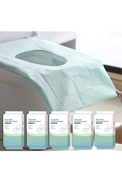 Arabest 50-Pack Disposable Flushable Toilet Seat Covers, Extended 40x60cm for...