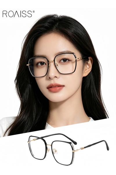 ROAISS Blue Light Blocking Glasses Blue Light Filter Computer Reading Gaming ...