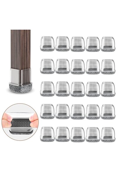 RCHYFEED Capace pentru picioarele scaunelor de 28-34mm cu tampoane de pâslă, ...