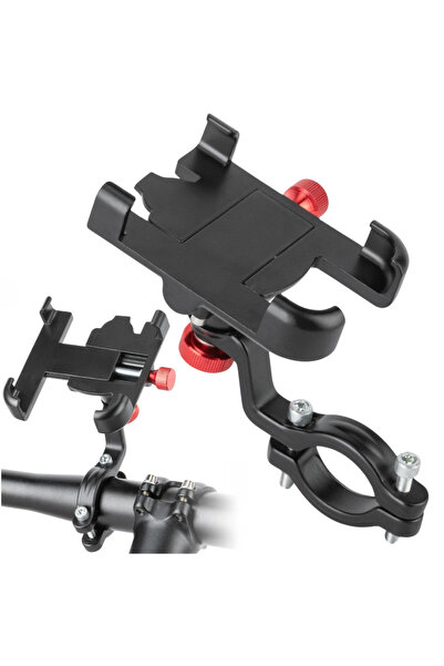 Gearox Suport Pentru Bicicleta Pentru Telefon, Gearox, GXR-4, 63x100x85 mm, N...