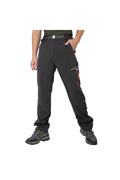 MADE IN CHINA Pantaloni de drumeție pentru bărbați, sport în aer liber – Negru S