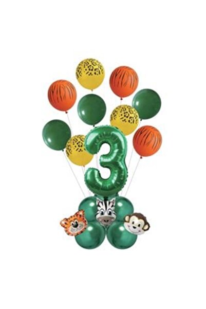 OEM Set Baloane din Folie Jungla Nr. 3 - 20buc