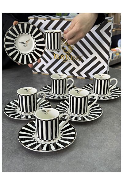 ROY KING Phoenix 6-Piece Porcelain Cup Set