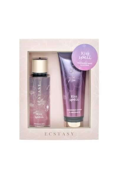 Ecstasy GIFT SET KISS SPELL BODY CREAM 236ML AND BODY MIST 250ML