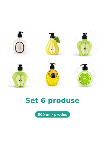 Tasty Set 6 Produse Tasty, Mix Cocos, Pere, Mar Piele Sensibila, Mar Extract,...