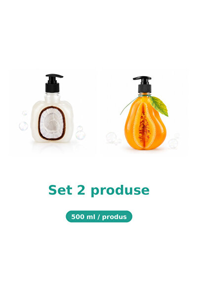 Tasty Set 2 Produse Tasty, Mix Cocos, Pepene Galben