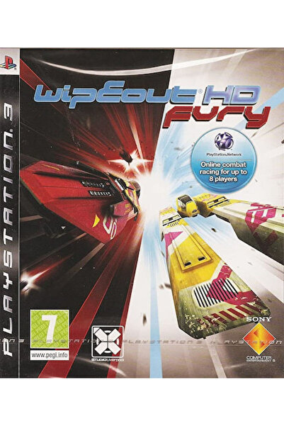 Sony Wipeout HD Fury Παιχνίδι PS3 (Μεταχειρισμένο)