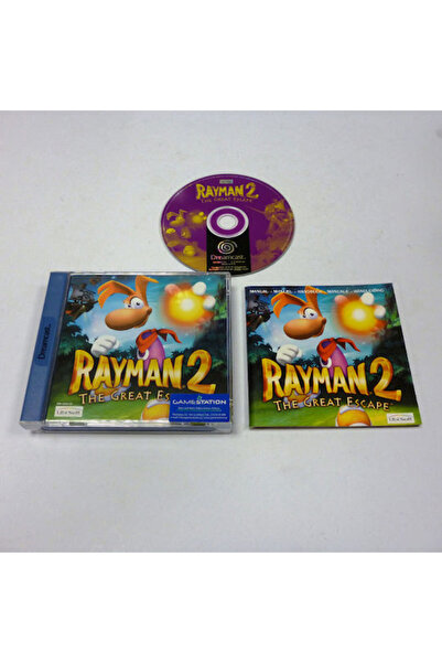 Ubisoft Ltd Ρέιμαν 2 Η Μεγάλη Απόδραση Dreamcast Sega Παιχνίδι Dreamcast (Μετ...
