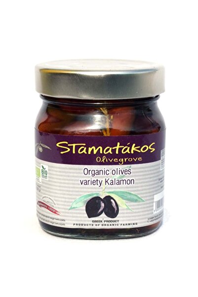 Stamatakos Masline kalamata bio 290g Olivegrove