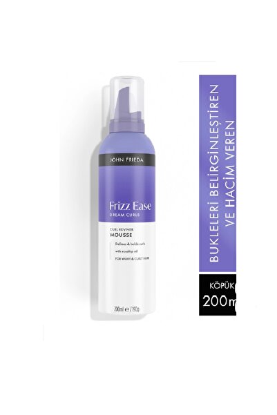 John Frieda Frizz Ease Dream Curls Kusursuz Bukleler Saç Köpüğü 200 ml