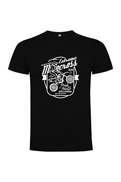 iLovePrints Motorcycle Maverick Patch Tshirt