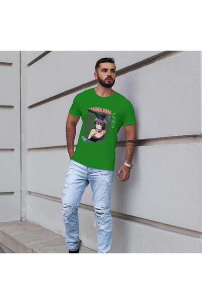 iLovePrints Anime Character with Bunny Ears Tshirt