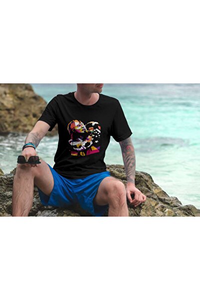 iLovePrints Abstract Colorful Portrait Tshirt