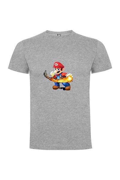 iLovePrints Mario's Flaming Fury Tshirt
