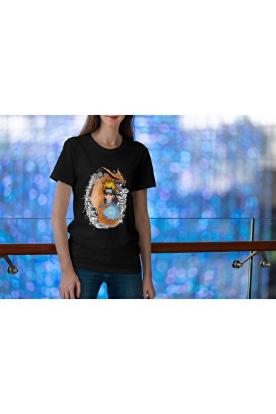 iLovePrints Naruto and Kurama Tshirt