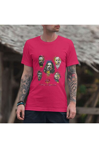 iLovePrints Abstract Band Portrait Tshirt