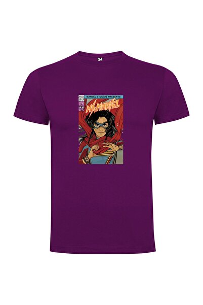 iLovePrints Scarf-Clad Marvel Mix Tshirt