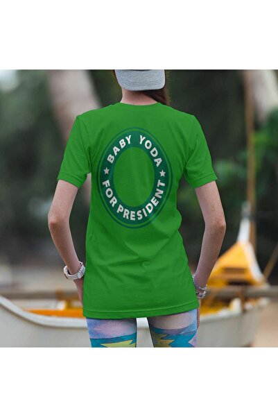 iLovePrints Baby Yoda for President Tshirt