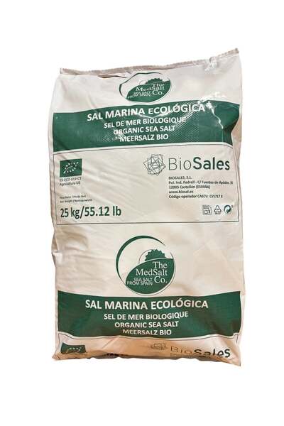 The MedSalt Co Sare de mare grunjoasa bio 25KG