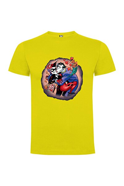 iLovePrints Animated Passion: Joker's Embrace Tshirt