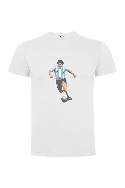 iLovePrints Diego's Inspirational Soccer Kick Tshirt