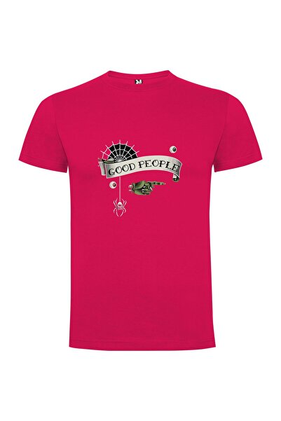 iLovePrints Proportionate Pointing Spider Art Tshirt