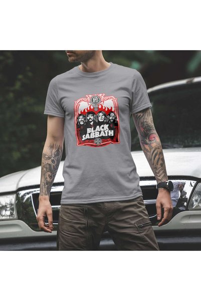 iLovePrints Black Sabbath Poster Tshirt
