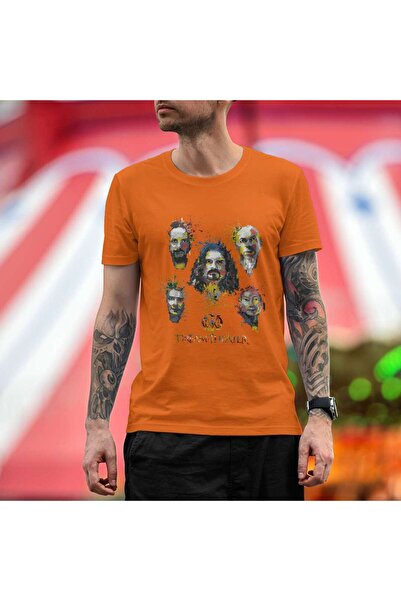 iLovePrints Abstract Band Portrait Tshirt