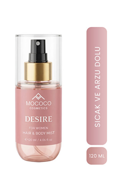MOCOCO COSMETICS Desire Parfümlü Vücut Misti 120 ml – Body Mist Spray
