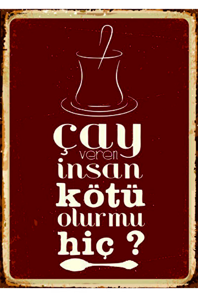 Lucena Decor de perete din lemn MDF cu tematică ceai, Semn de cafenea, bucătă...
