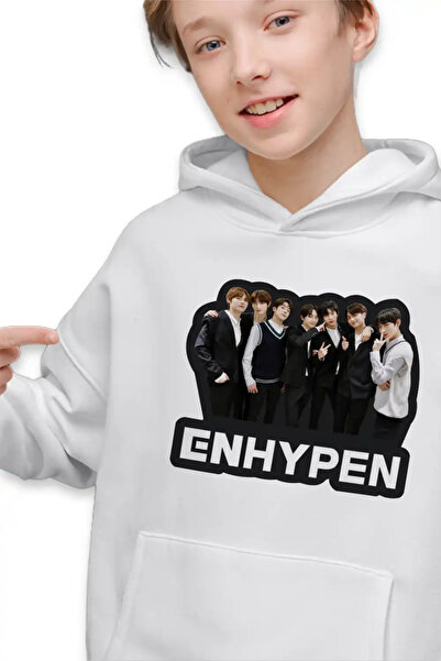 OEM Παιδικό Φούτερ για Αγόρια Enhypen All Gang K-pop Εμπορεύματα