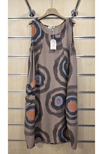 Park Moda Italian Long Sleeveless Dress