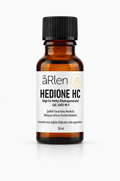 arlen Hedione HC (Methyl Dihydrojasmonate HC) – 30 ml Parfüm Hammaddesi