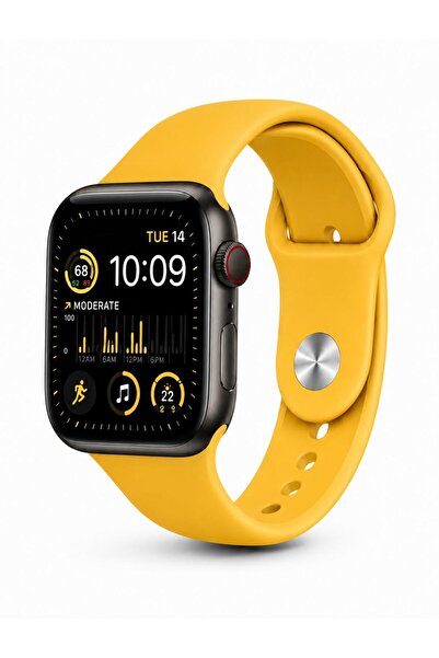 Miyole Apple Watch Uyumlu 4 5 6 7 8 9 10 Se 42 44 45 49 Mm Uyumlu Kordon Silikon