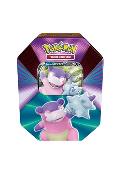 Pokemon V Forces Tins: Galarian Slowbro V Tin