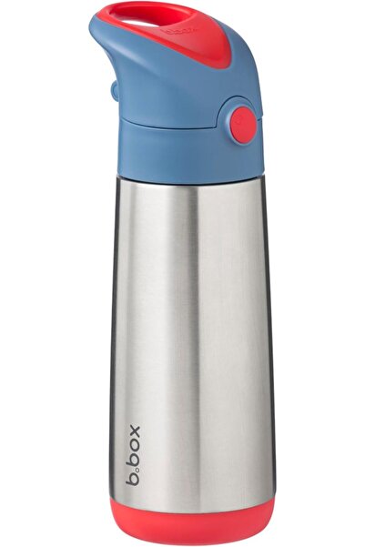 b.box Insulated Water Bottle for Kids, 0.5L, Keeps Cold 15H/Warm 8H, Triple-W...