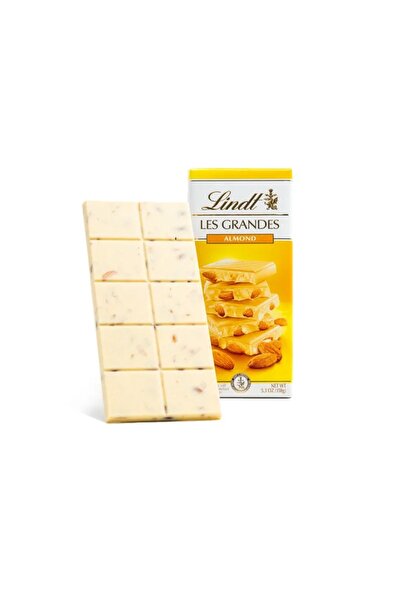 Lindt Les Grandes %32 Bademli Sütlü Çikolata 150 Gr