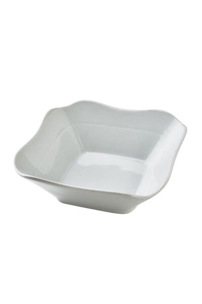 MONDEX Platou de servire Porțelan Prima BASIC 12 x 12 x 4 cm Alb 1 buc.