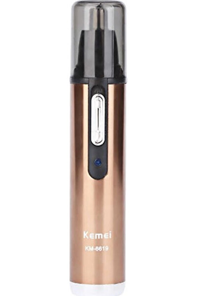 Kemei KM-6619 Επαναφορτιζόμενο τρίμερ μύτης και αυτιών