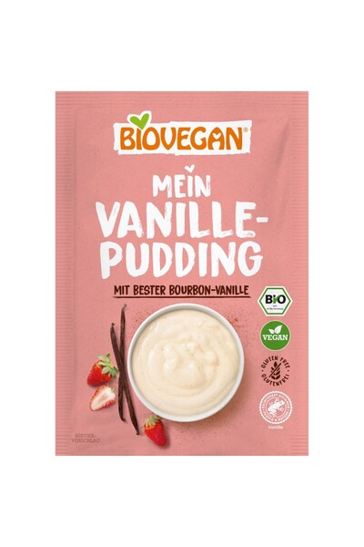 Biovegan Pudra budinca vanilie fara gluten,