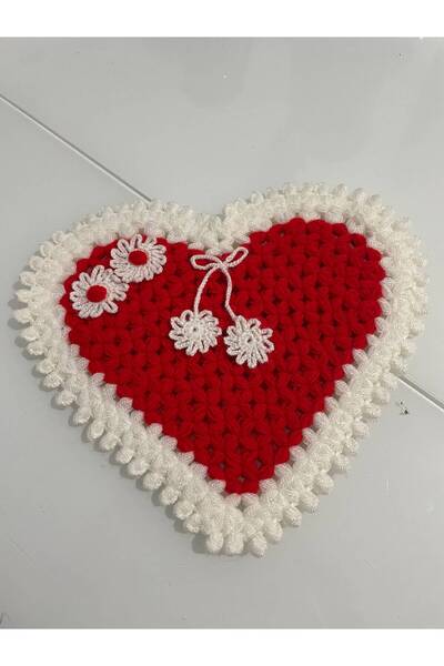 efelia concept Heart Hand Knitted Fiber - Dowery Fiber - 1 Piece