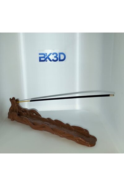 Doğal Ağaç Kökü Tütsülük | Dekoratif Çubuk Tütsü Standı | 3D Baskı Tasarım