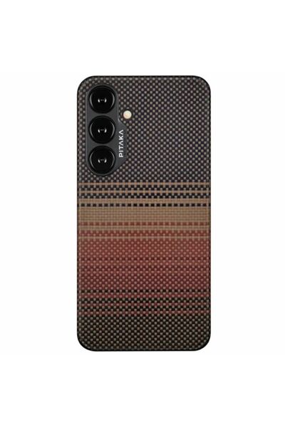 PITAKA Husă MagEZ 1500D Aramid pentru Samsung Galaxy S24 Plus - Apus de soare