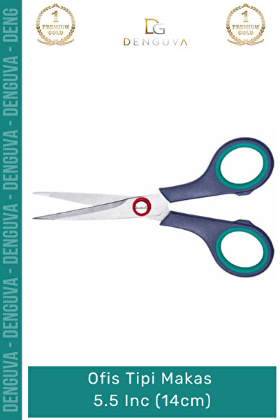 Denguva # Office Scissors Professional Stainless Sharp Steel Ergonomic Handle...