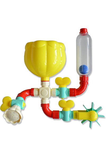 Arabest Bath Time Waterfall Toddler Toy Set,Fun Early Learning Waterworks Bui...