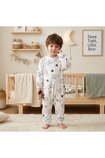 MONVOİ KİDS Bebek & Çocuk Çift Kat Elyafsız 1.0 Tog Uyku Tulumu
