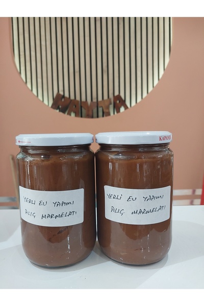 yöresel YERLİ %100 ALIÇ MARMELATI TOSYA-750GR