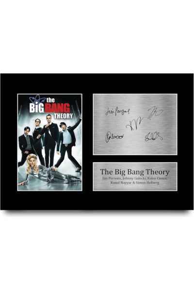 HWC Trading The Big Bang Theory Gift Signed A4 Printed Autograph Jim Parsons ...