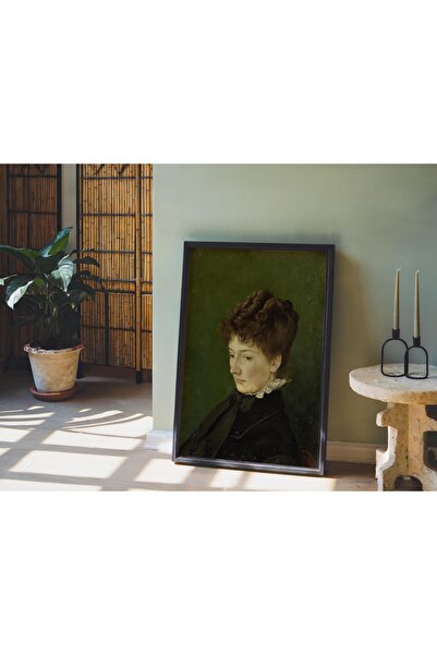 Pegziz Portret Hans Thoma Ida Müller |   Poster de artă cu portret clasic de ...